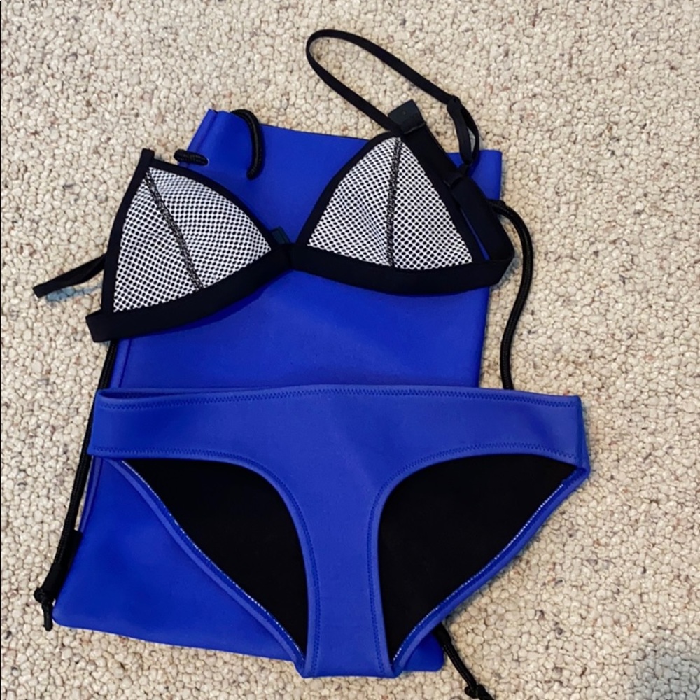 Triangl bikini with bag